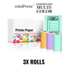 MiniPress™ 3-Pack Printing Paper Rolls